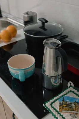 Set per la preparazione di tè e caffè presso Affittacamere La Violica
