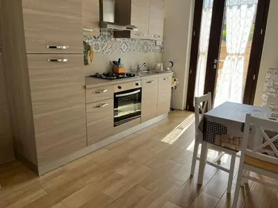 Cucina o angolo cottura di Casa Vacanze Is Bangius