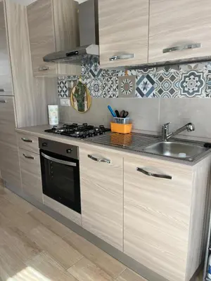 Cucina o angolo cottura di Casa Vacanze Is Bangius