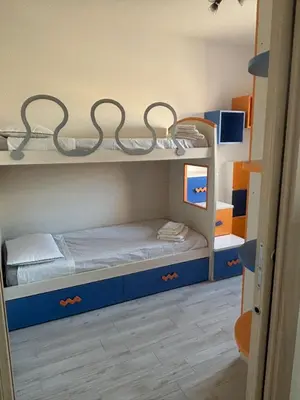 Letto o letti in una camera di La kasetta