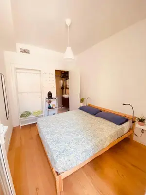 Letto o letti in una camera di L'aquilone Room