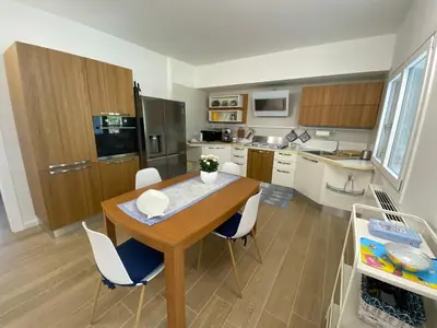 Cucina o angolo cottura di Villa with garden 1000m to 300m from the sea in PULA