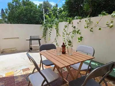 Patio o area all'aperto di Martina Domus,South Sardinia, 5-star sea