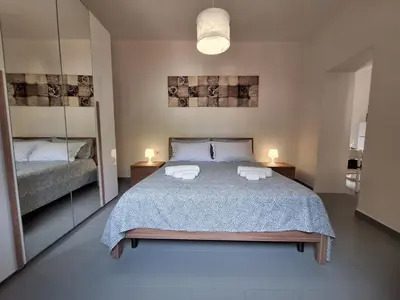 Letto o letti in una camera di Martina Domus,South Sardinia, 5-star sea