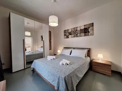 Letto o letti in una camera di Martina Domus,South Sardinia, 5-star sea