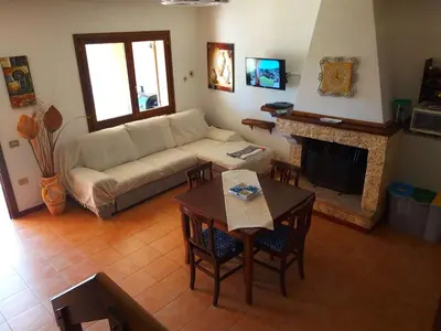 Area soggiorno di Villa Lobe