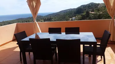 Paesaggio naturale nelle vicinanze della casa vacanze