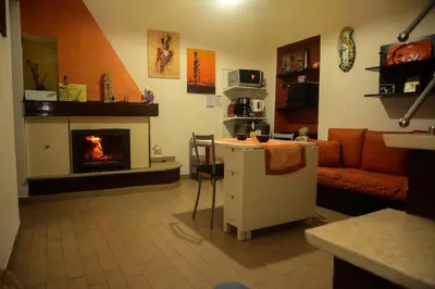 Area soggiorno di B&B Annalu'