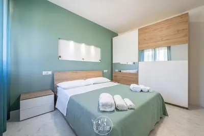 Letto o letti in una camera di L' Oasi Verde