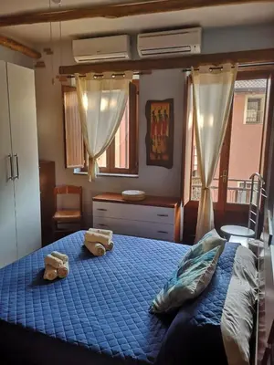 Letto o letti in una camera di Appartamento Celeste