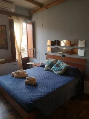 Letto o letti in una camera di Appartamento Celeste