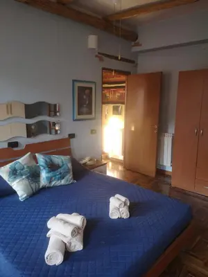 Letto o letti in una camera di Appartamento Celeste
