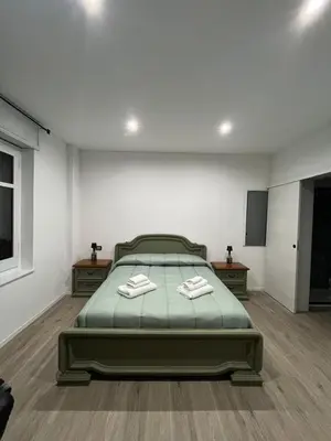 Letto o letti in una camera di DilettHouse vintage Apartment