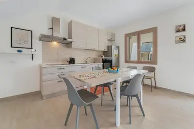 Cucina o angolo cottura di Villa Bianca