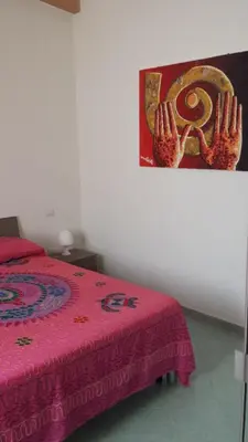 Letto o letti in una camera di Serenissima