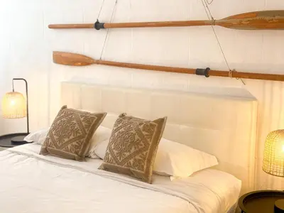 Letto o letti in una camera di X Porto Scalas
