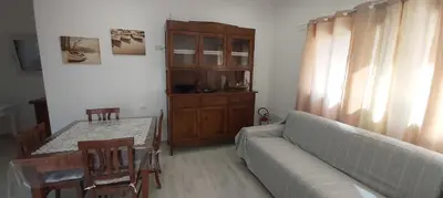 Area soggiorno di Casa del Faro