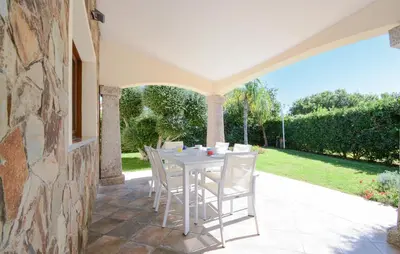 Giardino di Cozy Home In Costa Rei