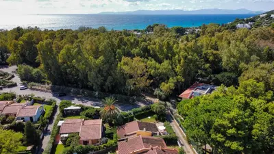 Paesaggio naturale nelle vicinanze della casa vacanze