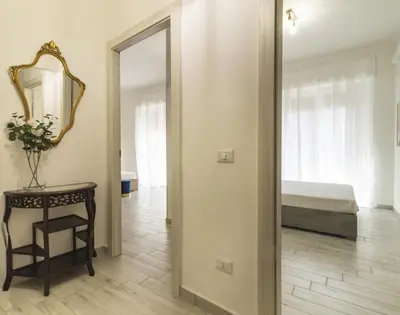 Letto o letti in una camera di Cagliari Center - In the Heart of San Benedetto