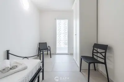 Letto o letti in una camera di Modern 2BR Retreat in Pula - Bright & Quiet