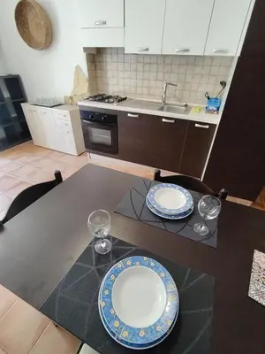 Cucina o angolo cottura di Sull'Onda di Buggerru