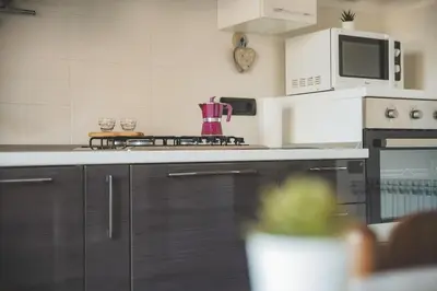 Cucina o angolo cottura di La Casa Del Conte