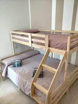 Letto o letti in una camera di Da BeA