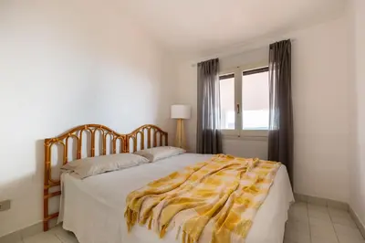 Letto o letti in una camera di Domus Sole