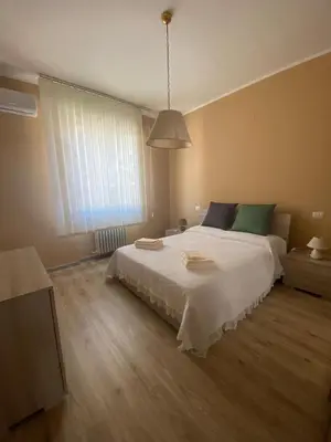 Letto o letti in una camera di Agnes House