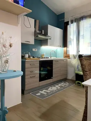 Cucina o angolo cottura di Villa Mammarella
