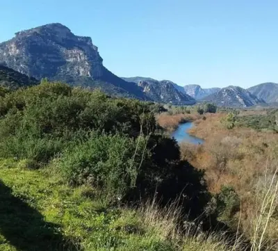 Paesaggio naturale nelle vicinanze della stanza in casa privata