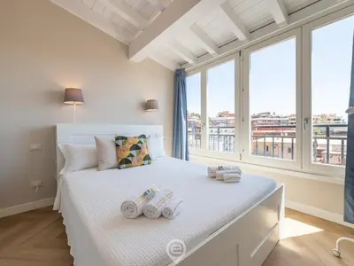 Letto o letti in una camera di Bellavista Apartment