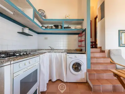 Cucina o angolo cottura di Casa Belvedere