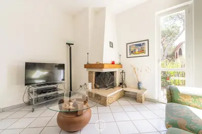 TV o dispositivi per l'intrattenimento presso Villa Chiara