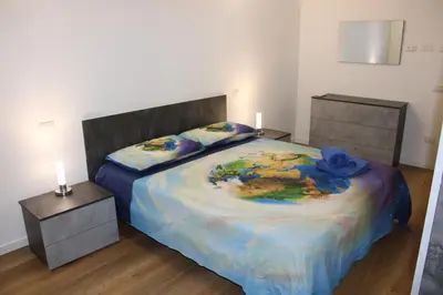 Letto o letti in una camera di Flamingo Houses