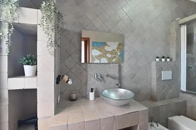 Bagno di IzzHome Sea Style Room