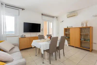 TV o dispositivi per l'intrattenimento presso Unicorn House - Stunning sea view with pool