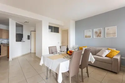 Cucina o angolo cottura di Unicorn House - Stunning sea view with pool