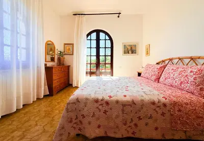 Letto o letti in una camera di Breezy Garden Hideaway in Pula, Private Garden