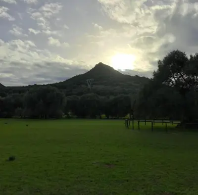 Paesaggio naturale nelle vicinanze dell'affittacamere