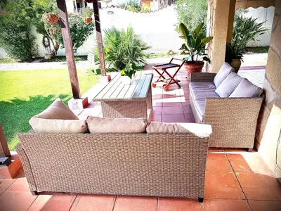 Area soggiorno di Villa Anna