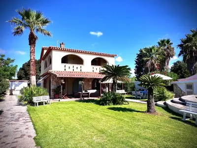 Edificio in cui si trova la villa
