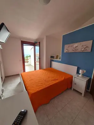 Letto o letti in una camera di Villino Veronica