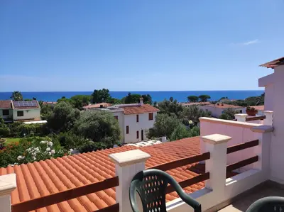 Vista generica sul mare o vista sul mare dall'interno della casa vacanze