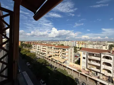 Vista generica su Quartu SantʼElena o vista sulla città dall'interno dell'appartamento