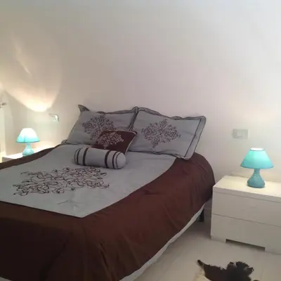 Letto o letti in una camera di Antica Dimora