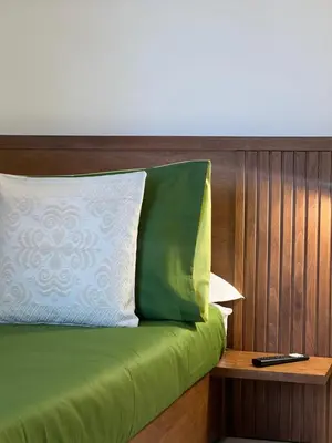 Letto o letti in una camera di Corte 'e Susu - Domo Experience