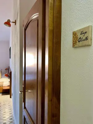 Letto o letti in una camera di Corte 'e Susu - Domo Experience