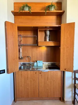 Cucina o angolo cottura di La Casetta